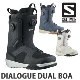 24-25 SALOMON/サロモン DIALOGUE DUAL BOA ダイアログ メンズ レディース 熱成型対応ブーツ デュアルボア スノーボード 2025 型落ち