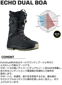 24-25 SALOMON/T ECHO DUAL BOA GR[ Y fB[X u[c fA{A Xm[{[h 2025 ^