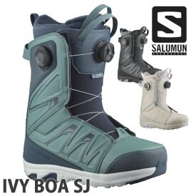 【楽天SSポイントUP】24-25 SALOMON/サロモン IVY BOA SJ アイビー レディース 熱成型対応ブーツ ボア スノーボード 2025 予約商品