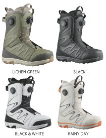24-25 SALOMON/サロモン LAUNCH BOA SJ BOA ローンチ メンズ 熱成型対応ブーツ ダブルボア スノーボード 2025 型落ち