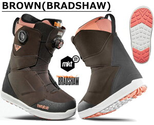 24-25 THIRTYTWO/T[eB[c[ LASHED DOUBLE BOA WIDE bV_u{ACh BRADSHAW Y u[c M^ Xm[{[h 2025 ^