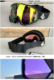 【ポイントUP中 10/4-9】24-25 VOLCOM/ボルコム YAE バックルストラップ メンズ レディース ゴーグル ジャパンフィット スノーボード スキー 2025 型落ち