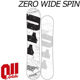 24-25 011ARTISTIC/ゼロワンワンアーティステック ZERO WIDE SPIN ゼロワイドスピン メンズ レディース スノーボード グラトリ 板 2025 予約商品