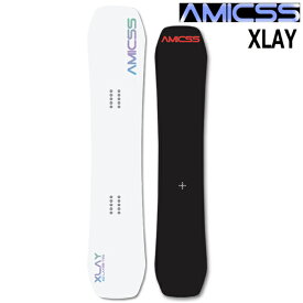 24-25 AMICSS/アミックス XLAY メンズ レディース 国産 ツインチップ グラトリ スノーボード 板 2025 型落ち