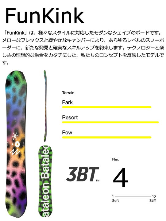 楽天市場】24-25 BATALEON / バタレオン FunKink ファンキンク メンズ 