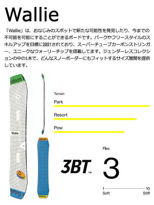 楽天市場】24-25 BATALEON / バタレオン Wallie ウォーリー メンズ 