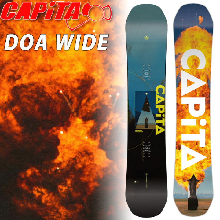 楽天市場】【WAXメンテ+カバーサービス】24-25 CAPITA / キャピタ DOA 