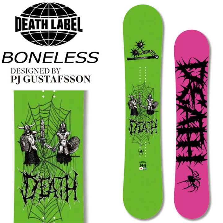 楽天市場】24-25 DEATH LABEL / デスレーベル BONELESS ボンレス PJ  