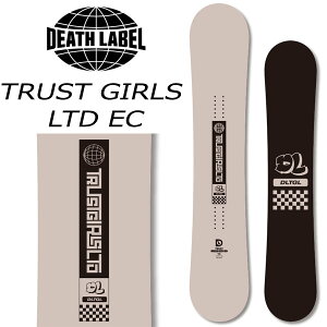 yԌTtz24-25 DEATH LABEL / fX[x TRUST GIRLS LTD EC gXgK[ fB[X Xm[{[h p[N  2025 ^