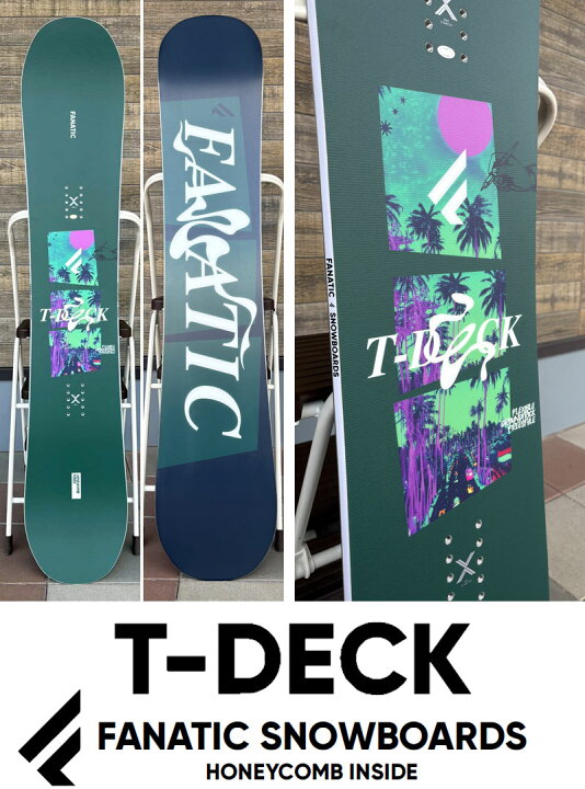 楽天市場】24-25 FANATIC / ファナティック T-DECK ティーデッキ 