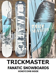 【ポイントUP期間中】24-25 FANATIC / ファナティック TRICKMASTER トリックマスター グラトリ メンズ レディース スノーボード 板 2025 型落ち
