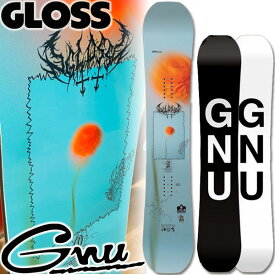 24-25 GNU/グヌー GLOSS グロス レディース スノーボード ジブ パーク 板 2025 予約商品