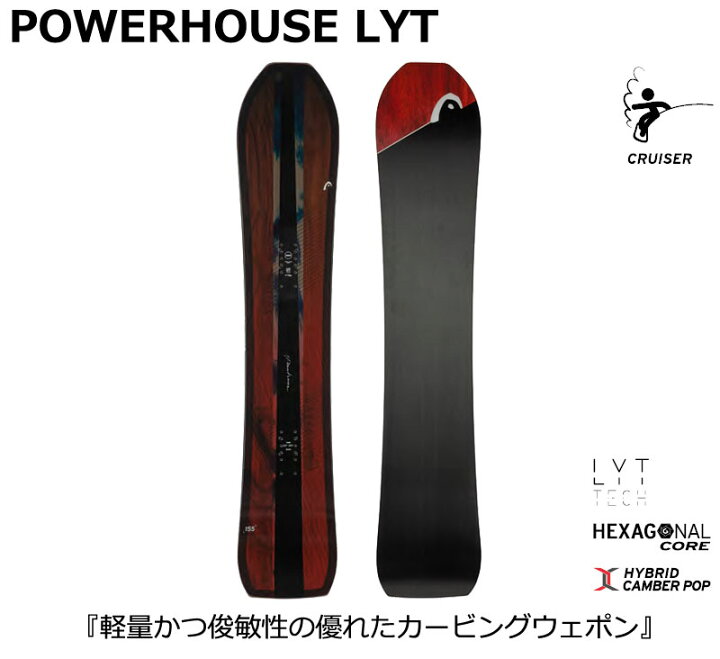 楽天市場】【WAXメンテ+カバーサービス】24-25 HEAD/ヘッド POWERHOUSE  