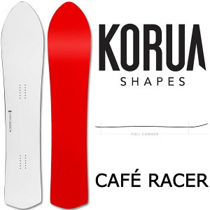 KORUA shapes/�R���A�V�F�C�v�X CAFE RACER �J�t�F���[�T�[ �����Y ���f�B�[�X �X�m�[�{�[�h �p�E�_�[ �J�[�r���O �� 2026
