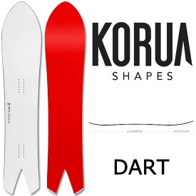 KORUA shapes / コルアシェイプス DART ダート メンズ レディース スノーボード パウダー カービング 2025 予約商品