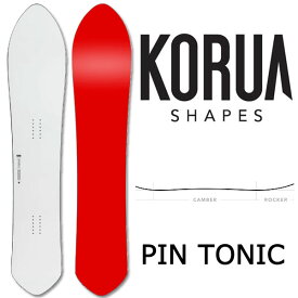KORUA shapes/コルアシェイプス PIN TONIC ピントニック メンズ スノーボード パウダー カービング 板 2026