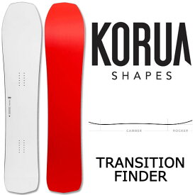 【楽天SSポイントUP】KORUA shapes / コルアシェイプス TRANSITION FINDER トランジションファインダー メンズ レディース スノーボード パウダー カービング 板 2025 予約商品