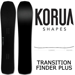 KORUA shapes/�R���A�V�F�C�v�X TRANSITION FINDER PLUS �g�����W�b�V�����t�@�C���_�[�v���X �����Y �X�m�[�{�[�h �p�E�_�[ �J�[�r���O �� 2026