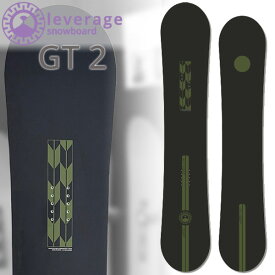 24-25 LEVERAGE/レバレッジ GT2 ジーティーワン メンズ スノーボード グラトリ 板 2025 予約商品