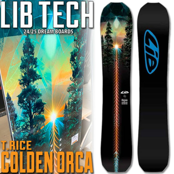 楽天市場】24-25 LIBTECH/リブテック T.RICE GOLDEN ORCA ゴールデン  