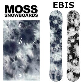 【楽天SSポイントUP】24-25 MOSS SNOWBOARDS / モススノーボード EBIS エビス レディース キッズ ユース スノーボード グラトリ 板 2025 予約商品