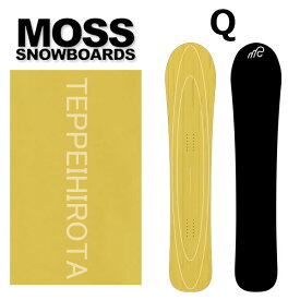 24-25 MOSS SNOWBOARDS / モススノーボード Q キュウ メンズ レディース スノーボード パウダー 板 2025 予約商品