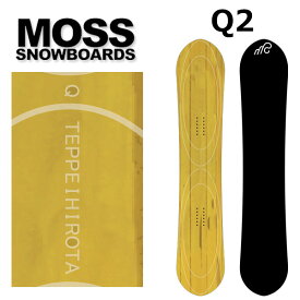 24-25 MOSS SNOWBOARDS / モススノーボード Q2 キュウツー メンズ レディース スノーボード パウダー 板 2025 予約商品