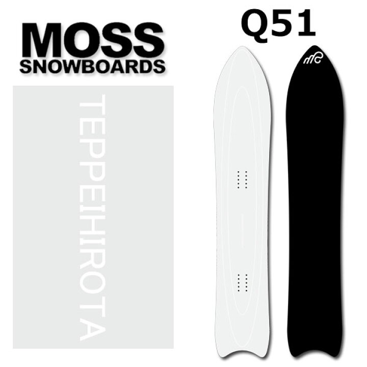 楽天市場】24-25 MOSS SNOWBOARDS / モススノーボード Q51  