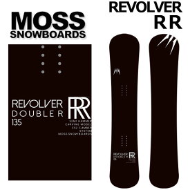 24-25 MOSS SNOWBOARDS / モススノーボード REVOLVER RR リボルバー ダブルアール レディース キッズ ユース スノーボード カービング 板 2025 予約商品