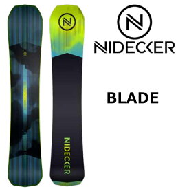 【楽天SSポイントUP】24-25 NIDECKER / ナイデッカー BLADE ブレイド メンズ レディース カービング スノーボード 板 2025 予約商品
