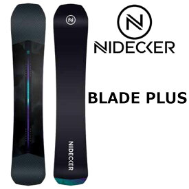 24-25 NIDECKER / BLADE PLUS メンズ レディース カービング スノーボード 板 2025 予約商品