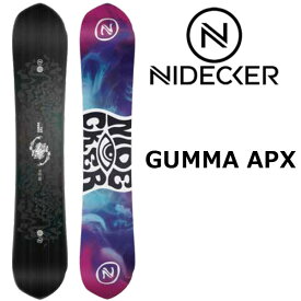 24-25 NIDECKER / GAMMA APX ガンマ メンズ レディース パウダー スノーボード 板 2025 予約商品