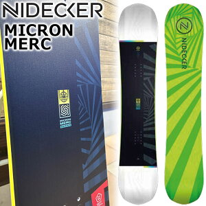 yԌTtz24-25 NIDECKER / iCfbJ[ MICRON MERC }CNN LbY [X Xm[{[h  2025 ^