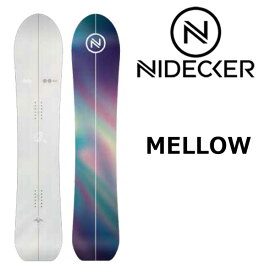 【楽天SSポイントUP】24-25 NIDECKER / ナイデッカー MELLOW メロウ メンズ レディース パウダー スノーボード 板 2025 予約商品