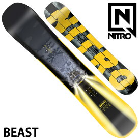 24-25 NITRO / ナイトロ BEAST ビースト メンズ レディース スノーボード 板 2025 予約商品