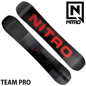 24-25 NITRO / ナイトロ TEAM PRO チームプロ メンズ レディース スノーボード 板 2025 予約商品