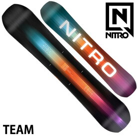 24-25 NITRO / ナイトロ TEAM チーム メンズ レディース スノーボード 板 2025 予約商品