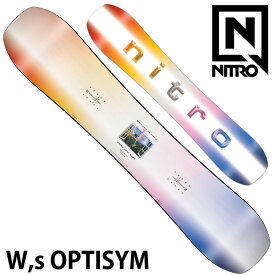 24-25 NITRO / ナイトロ WOMENS OPTISYM オプティシム レディース スノーボード 板 2025 予約商品