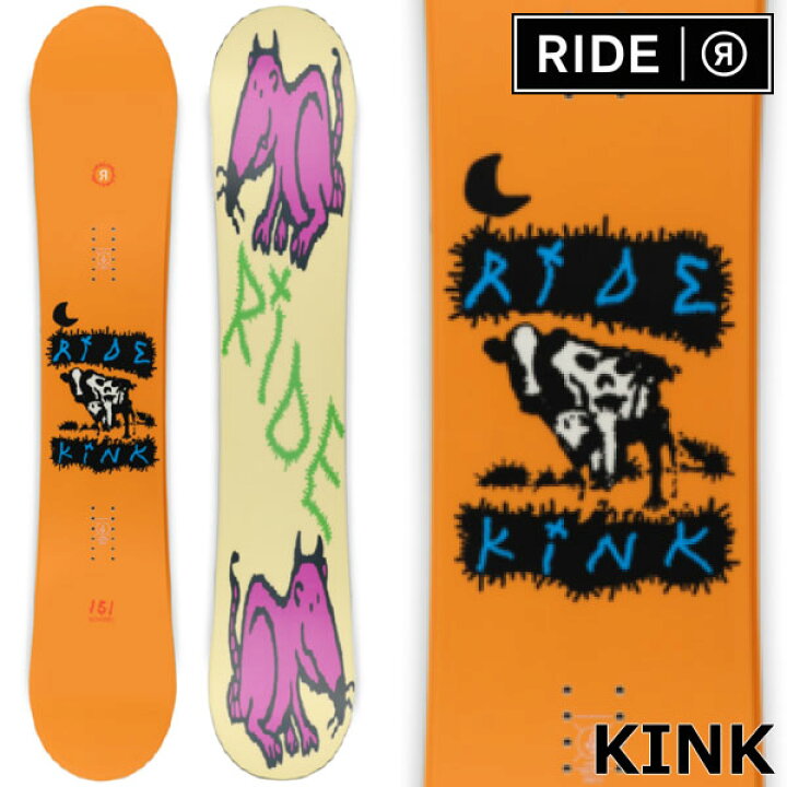 楽天市場】【WAXメンテ+カバーサービス】24-25 RIDE/ライド KINK 