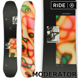 24-25 RIDE/ライド MODERATOR モデレータ メンズ レディース パウダー カービング スノーボード 板 2025