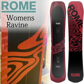24-25 ROME SDS / ローム WOMEN'S RAVINE ウィメンズラヴィーン レディース スノーボード パウダー カービング 板 2025 予約商品
