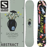 24-25 SALOMON / サロモン ABSTRACT アブストラクト メンズ レディース パーク ジブ スノーボード 板 202…