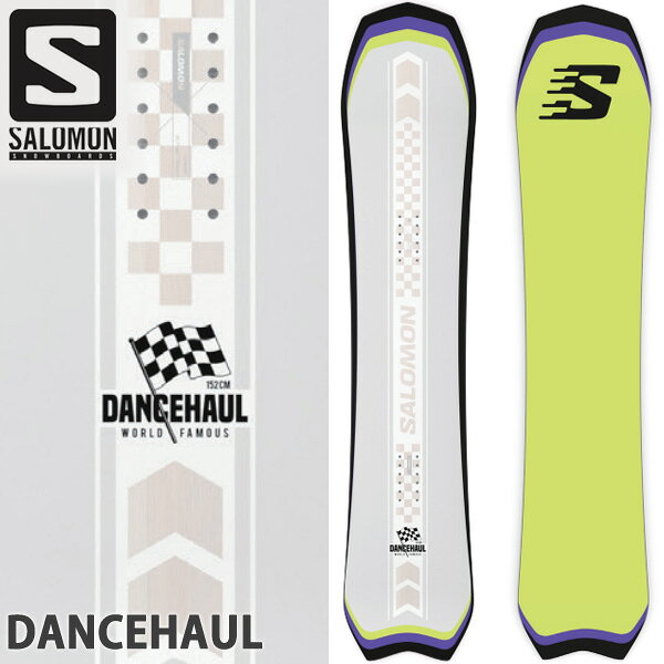 【楽天SSポイントUP】24-25 SALOMON / サロモン DANCEHAUL ダンスホール メンズ レディース パウダー カービング パーク スノーボード 板 2025 型落ち