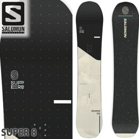 【楽天SSポイントUP】24-25 SALOMON / サロモン SUPER 8 スーパーエイト メンズ レディース パウダー スノーボード 板 2025 予約商品