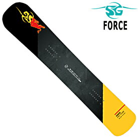 24-25 SG SNOWBOARDS/エスジー FORCE フォース メンズ レディース SBX スノーボード カービング 板 4/20締切 2025 予約商品