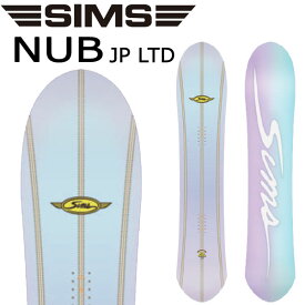 24-25 SIMS / シムス NUB JAPAN LIMITED COLOR ナブ メンズ レディース スノーボード パウダー 板 2025 予約商品
