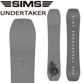 【楽天SSポイントUP】24-25 SIMS / シムス UNDERTAKER アンダーテイカー メンズ レディース スノーボード 板 2025 予約商品