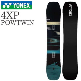 24-25 YONEX/ヨネックス 4XP POWTWIN フォーエックスピーパウツイン メンズ スノーボード パウダー パーク 板 2025 予約商品