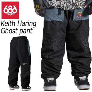 24-25 SIX EIGHT SIX/686 KEITH HARING GHOST pant Y fB[X hpc Xm[{[hEFA Xm[EFA[ 2025 ^