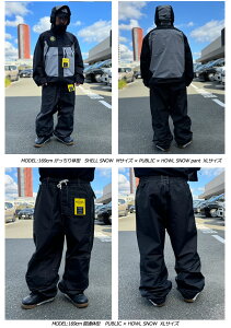 24-25 HOWL/nE PUBLIC × HOWL SNOW pant Y fB[X hpc Xm[{[hEFA Xm[EFA[ 2025 ^